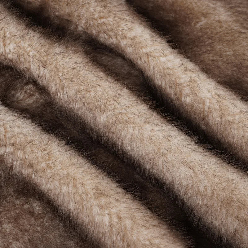 2025 Fall Winter Faux Fur Bodycon Mini Skirts Women Fashion Sexy Low Waist Hipster Furry Night Clubwear Bottoms Streetwear Skirt